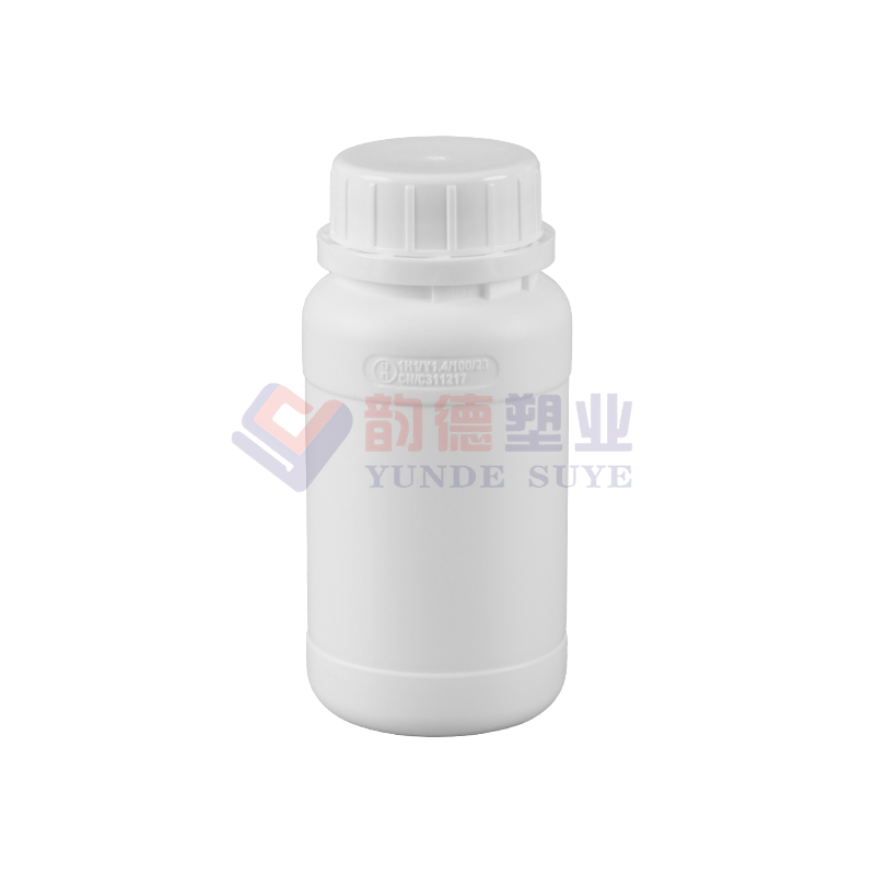 Anti-penetrační zahuštěná fluorovaná kulatá láhev 200ml-01